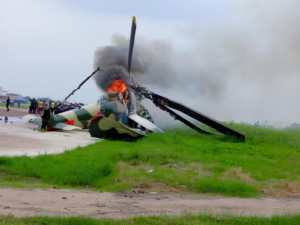 Pilot, crew die in DR Congo army helicopter crash